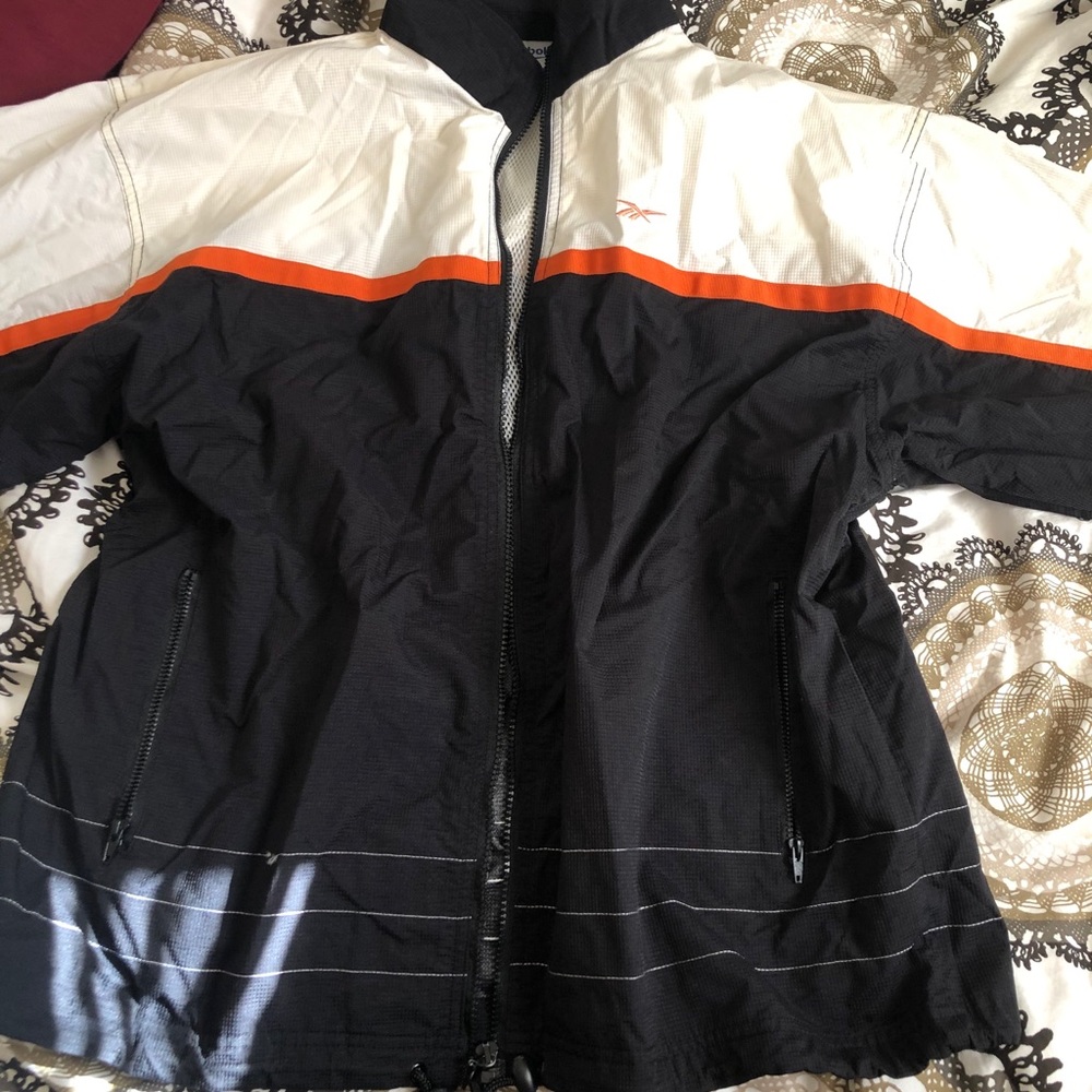 Reebok windbreaker jacket size Medium